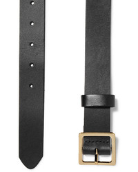 Frame Classic Leather Belt Black