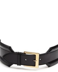 Alexander McQueen Classid Wide Leather Belt