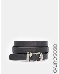 Asos Collection Curve Charm Detail Waist And Hip Belt