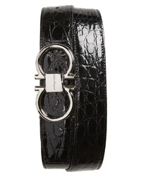 Salvatore Ferragamo Crocodile Leather Belt