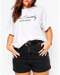 Asos Curve Western Buckle And Tipped Detail Waist And Hip Belt