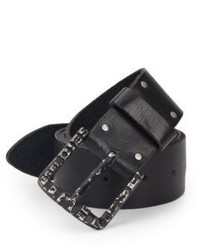 Diesel Bipac Leather Belt