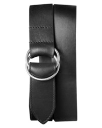 Shinola Double Ring Leather Belt