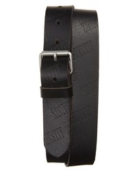 AllSaints Embossed Leather Belt