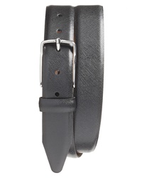 Nordstrom Men's Shop Evans Saffiano Leather Belt