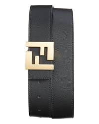 Fendi Ff Reversible Leather Logo Belt