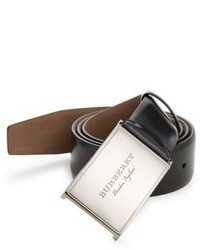 Burberry Grained Leather Belt
