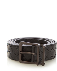 Bottega Veneta Intrecciato Leather 35cm Belt