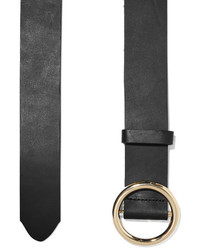 Frame Le Circle Leather Belt Black
