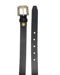 VERSACE JEANS COUTURE Leather Baroque Buckle Belt