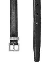 Saint Laurent Leather Belt Black
