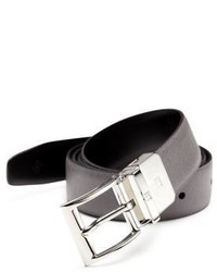 Dunhill Leather Belt With Adjustable Buckle