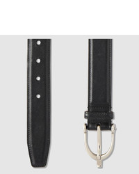 Gucci Leather Belt With Spur Buckle