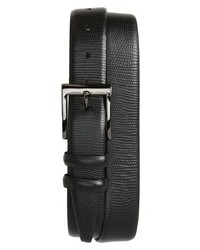 Torino Belts Lizard Embossed Leather Belt