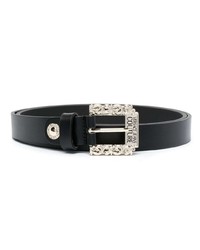 VERSACE JEANS COUTURE Logo Engraved Buckle Belt