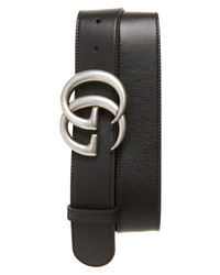 Gucci Logo Leather Belt