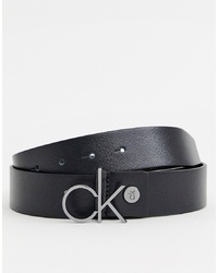 Calvin Klein Logo Leather Belt
