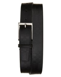 Burberry Louis Leather Belt In Black At Nordstrom