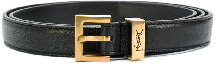 Saint Laurent Classic 3 Passants Belt, $445, farfetch.com