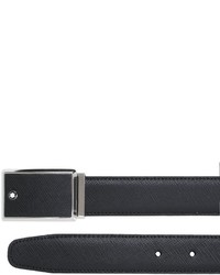 Montblanc 30mm Rectangular Saffiano Leather Belt
