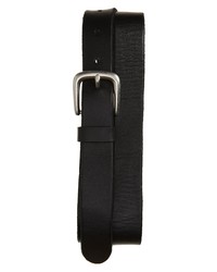 Madewell Mw Washed Leather Belt N In Classic Black At Nordstrom