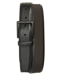Cole Haan Nylon Inlay Leather Belt