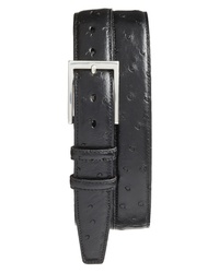 Torino Belts Ostrich Leather Belt