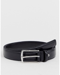 Jack & Jones Premium Leather Belt In Black