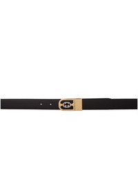 Gucci Reversible Black Interlocking Double G Belt