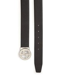 Giorgio Armani Reversible Grained Leather Belt