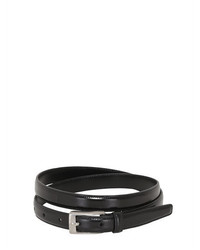 Saint Laurent 20mm Shiny Leather Belt