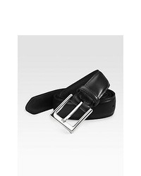 Saks Fifth Avenue Black Label Leather Belt