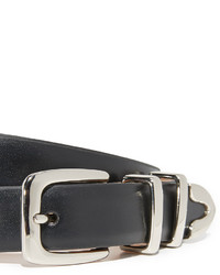 W.KLEINBERG Semi Matte Leather Tip Set Belt
