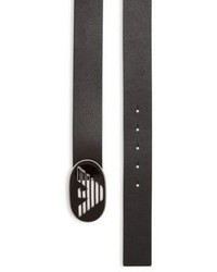 Emporio Armani Textured Leather Belt