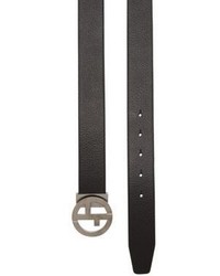 Giorgio Armani Textured Leather Belt