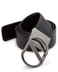 Ermenegildo Zegna Textured Leather Belt