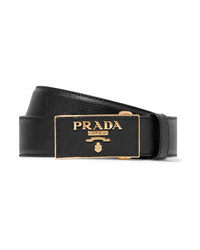 Prada Textured Leather Belt