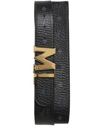 MCM Vistos Leather Belt