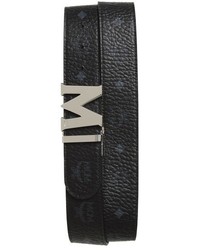 MCM Vistos Leather Belt