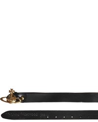 Vivienne Westwood Orbit Buckle Leather Belt