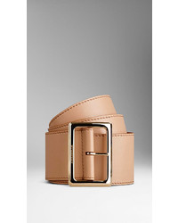 Burberry Wide Leather Belt
