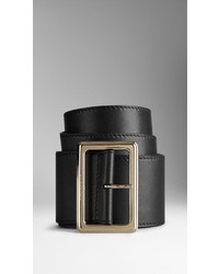 Burberry Wide Leather Belt