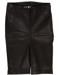 Veda Leather Bermuda Shorts W Tags