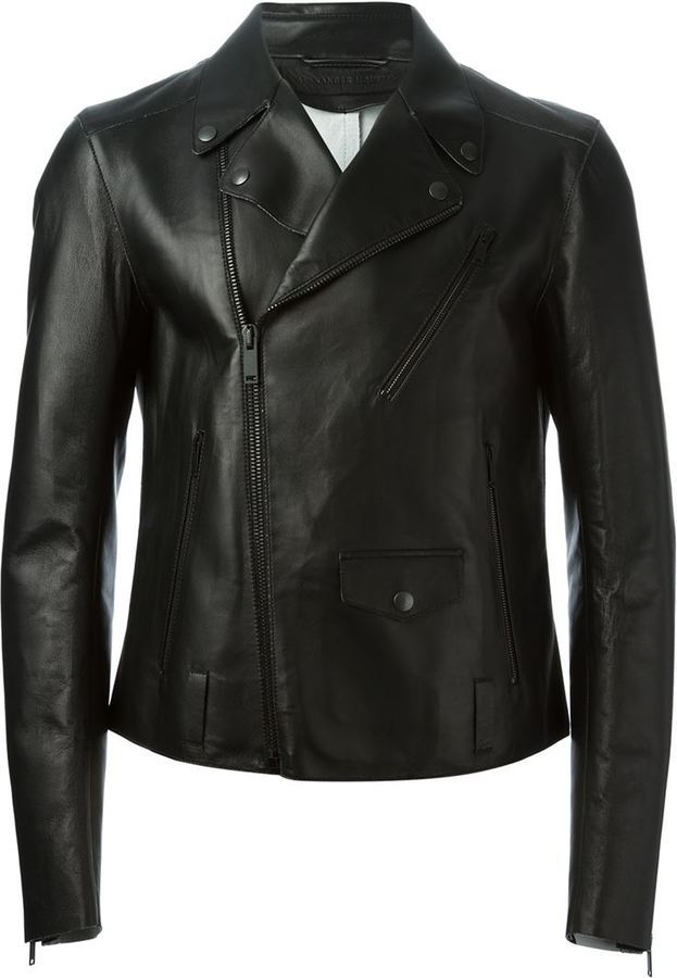 Alexander McQueen Biker Jacket, $5,495 | farfetch.com | Lookastic