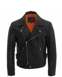 Alexander McQueen Leather Biker Jacket