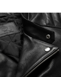 McQ Alexander Ueen Quilted Leather Biker Jacket