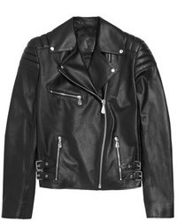 MCQ Alexander Ueen Quilted Leather Biker Jacket
