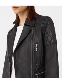 AllSaints Armstead Leather Biker Jacket