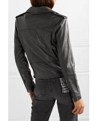 Ksubi Bad Company Leather Biker Jacket