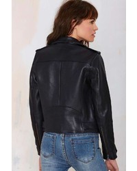 Neuw Berlin Leather Moto Jacket